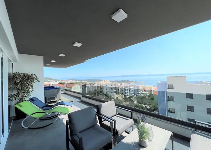 Lux Penthouse Panoramic View With Jacuzzi *