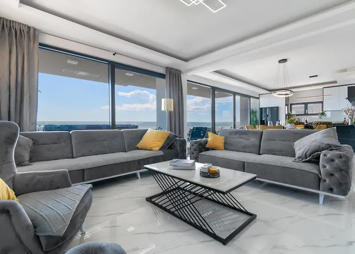 Apartmán Lux Penthouse Panoramic View With Jacuzzi