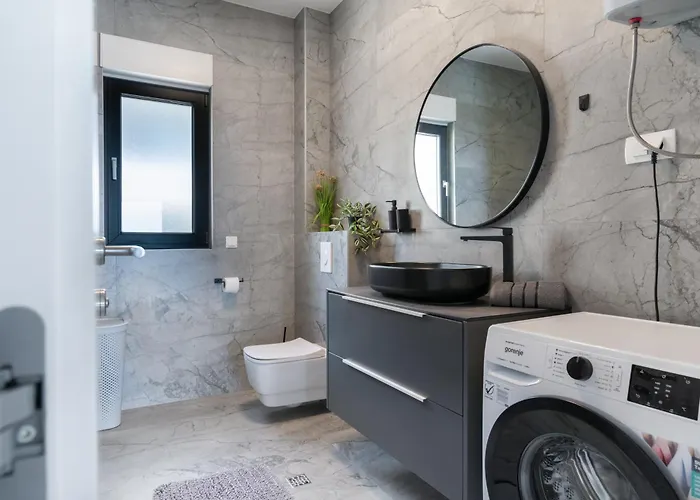 Lux Penthouse Panoramic View With Jacuzzi Διαμέρισμα Μακάρσκα